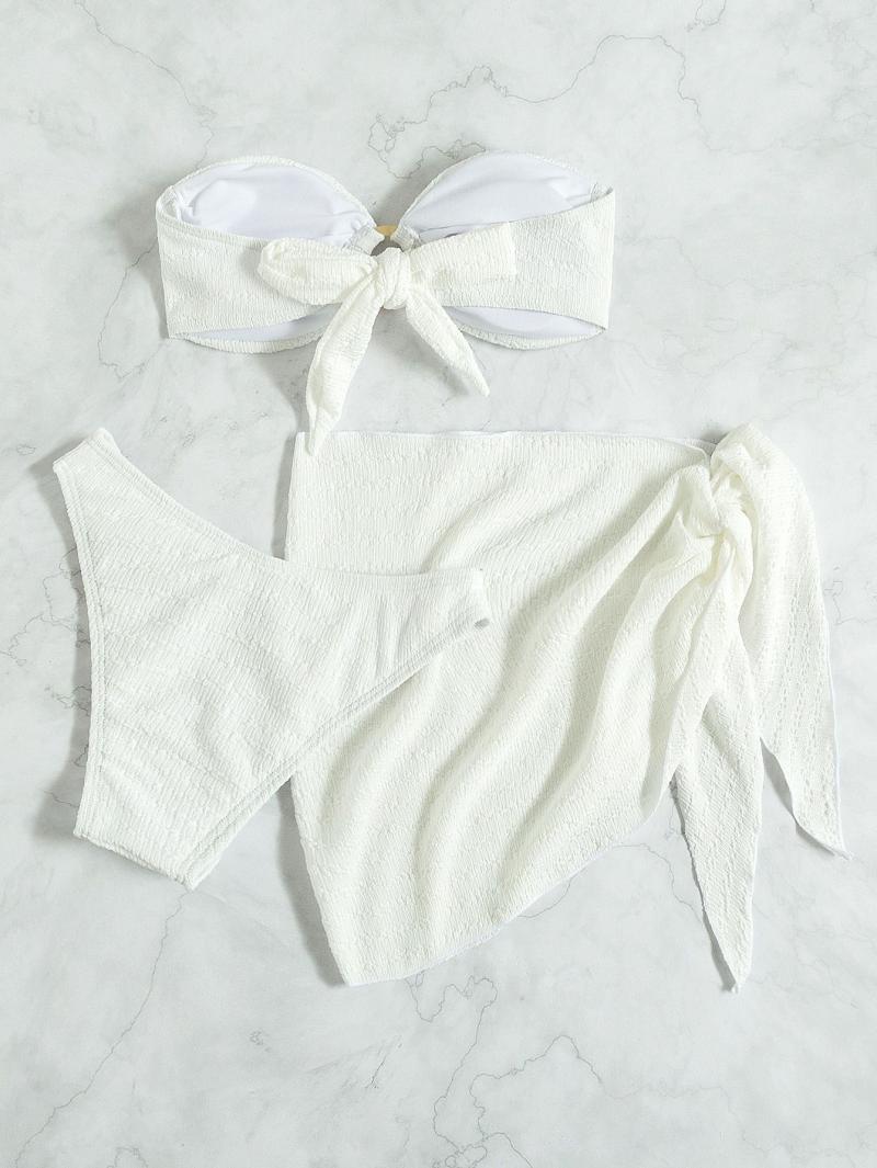 RING LINKED BANDEAU BIKINI