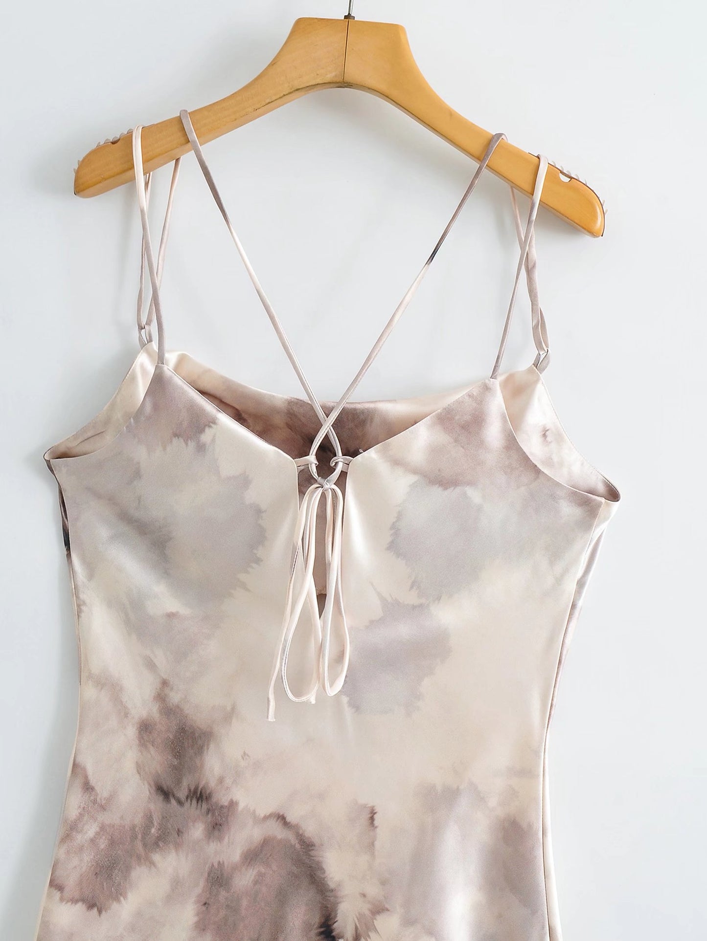 SATIN DRESS