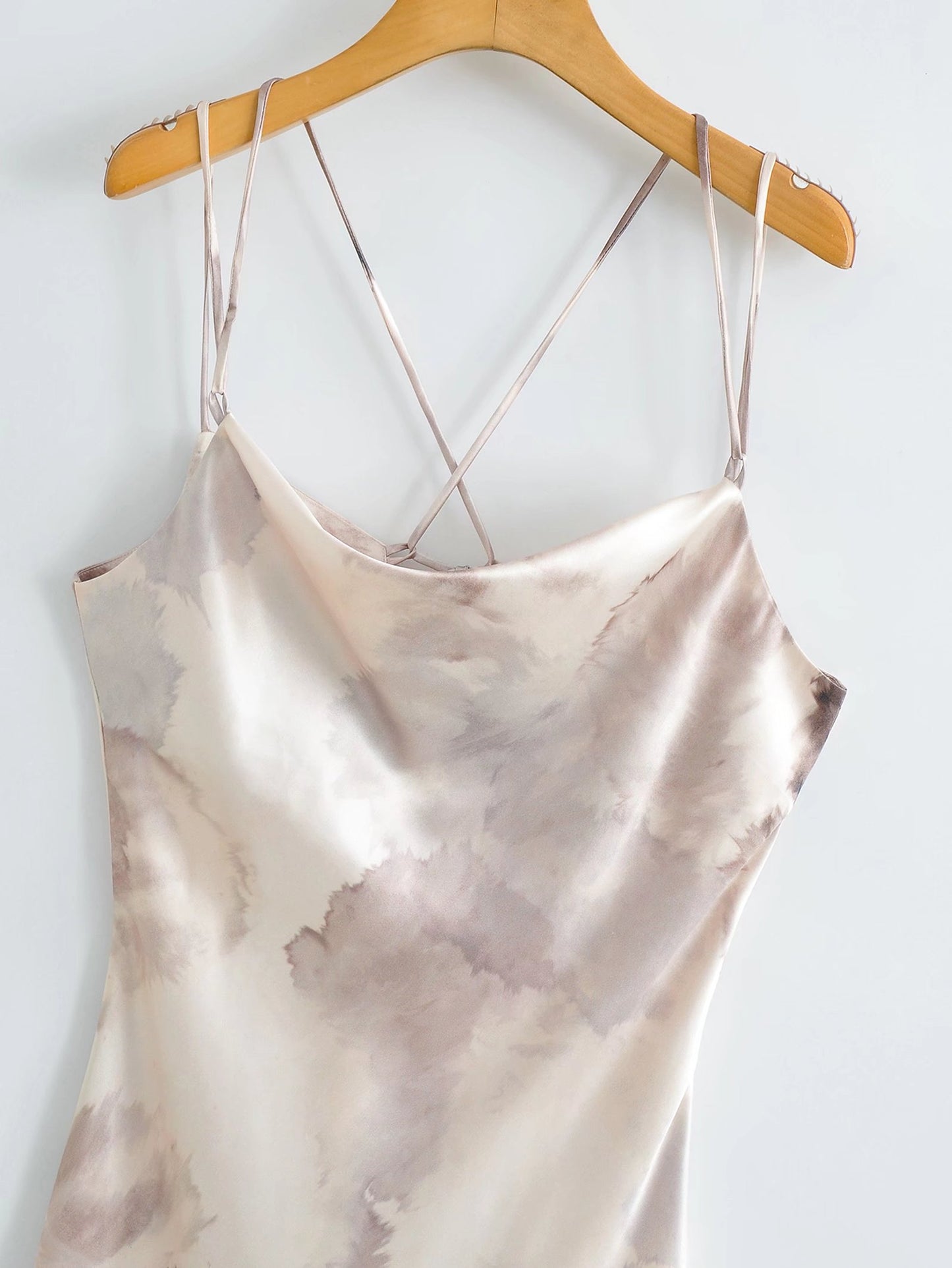 SATIN DRESS