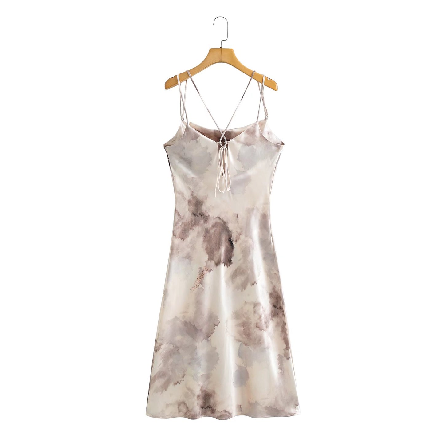 SATIN DRESS