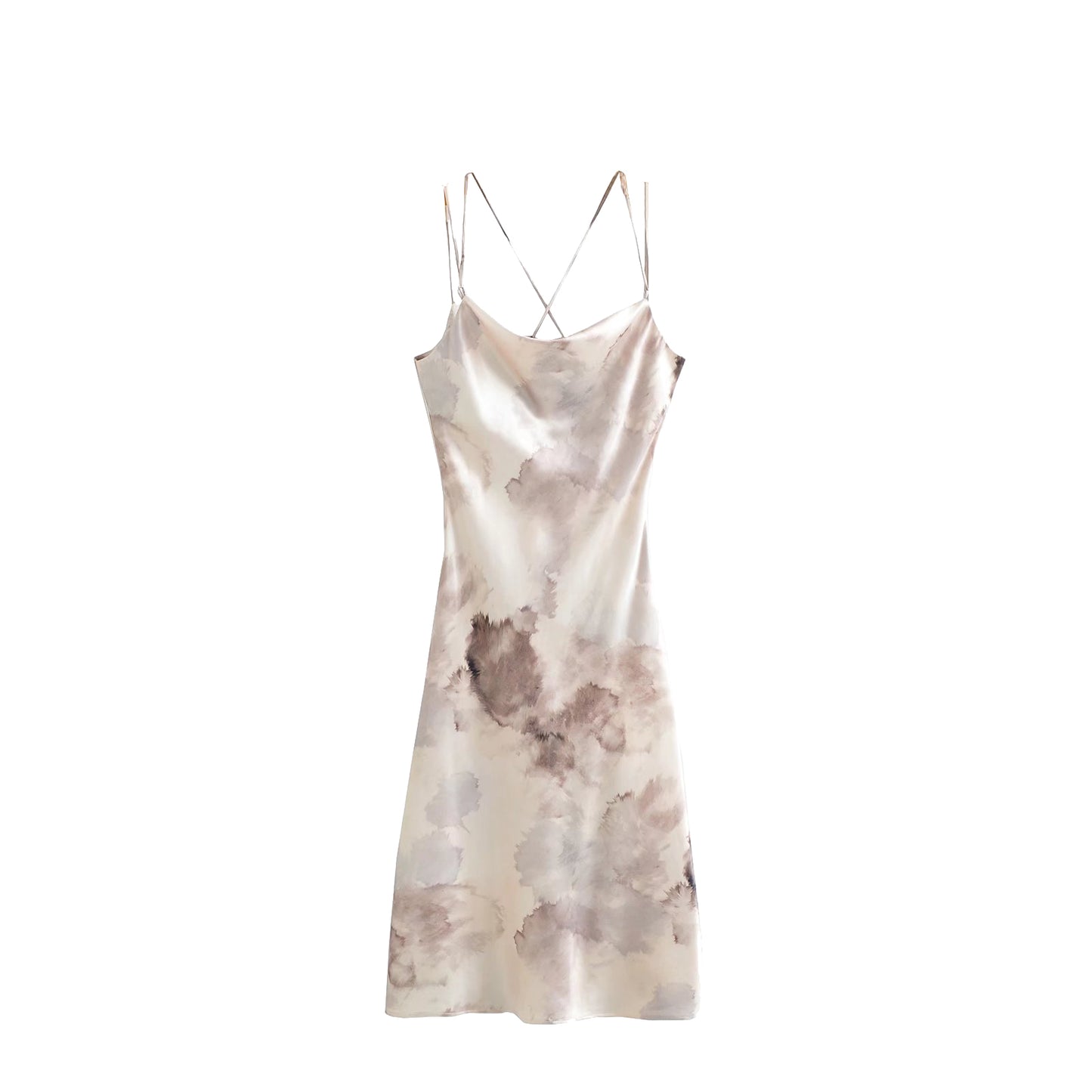 SATIN DRESS